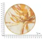 ZEGAR GLASS TOPLY Ø 80X5 cm